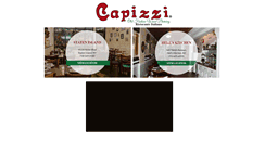 Desktop Screenshot of capizzipizza.com